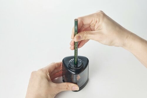 三角形で持ち落ちやすい 電動鉛筆削りおすすめ イメージ