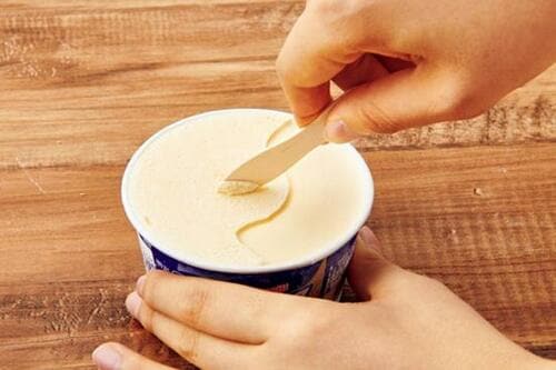 木ベラじゃすぐに食べられない！だけど10分待つと食べごろは無理 イメージ