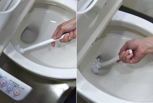 毛が柔らかくフチ裏にフィットする トイレブラシおすすめ イメージ