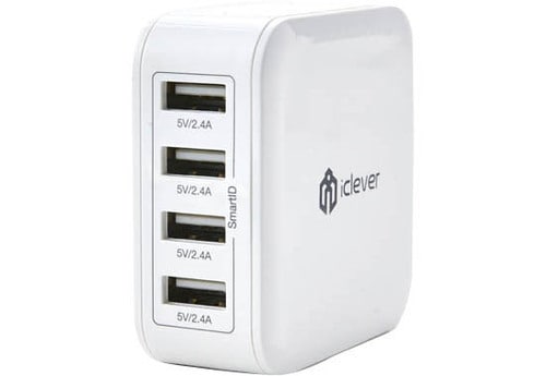 USB:チャージャー:充電:Anker:アンカー:iClever:4ポートUSB充電器:IC-TC04
