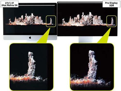 実際に画面を表示して画質をチェック！色表現や黒の締まりは5K iMacと段違い イメージ4