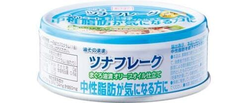 マルハニチロ:油そのまま ツナフレーク まぐろ油漬オリーブオイル仕立て 中性脂肪が気になる方に:缶詰