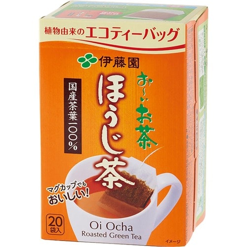 【1位】伊藤園「お～いお茶 エコティーバッグ ほうじ茶」 緑茶・ほうじ茶ティーバッグおすすめ イメージ