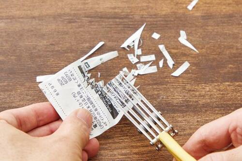 個人情報を判別できなくするディ・アイ・エス「ミニシュレッダーハサミ 5枚刃」 イメージ2