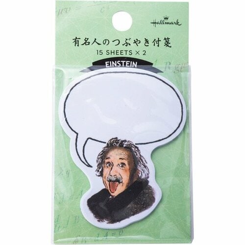 ホールマーク:有名人のつぶやき付箋:アインシュタイン:ふせん