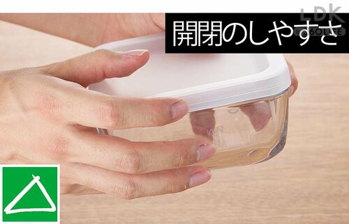 使いやすさ:△ ガラス保存容器おすすめ イメージ