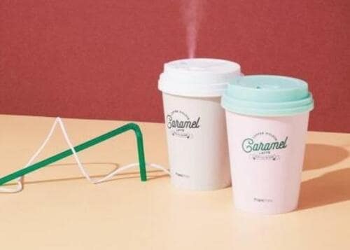 本物そっくり!Francfranc「ミニUSB加湿器 コーヒー」