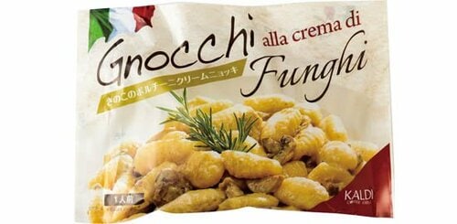 KALDI:カルディオリジナル:きのこのポルチーニ クリームニョッキ:ニョッキ