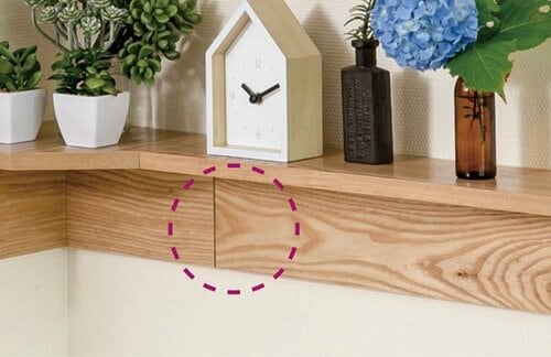 プロ並みの取付け技術が 必要になる壁付け棚 イメージ3