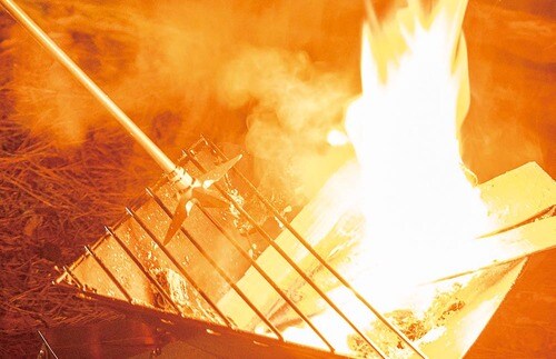 焚き火の火をしっかりコントロールできる！ イメージ2