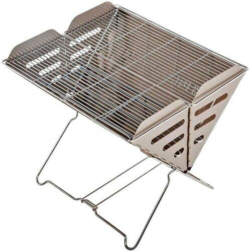 4位: 適度なサイズと収納性を 両立した優等生な焚き火台 イメージ