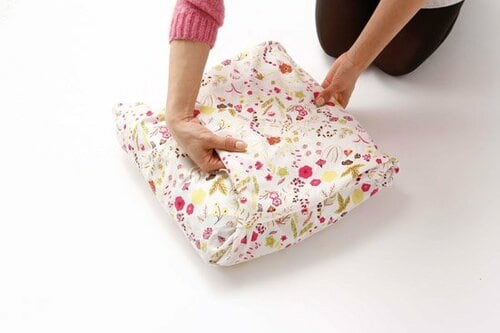 扱いにくい素材も風呂敷で解決！ シャカシャカした素材もまとめます イメージ3
