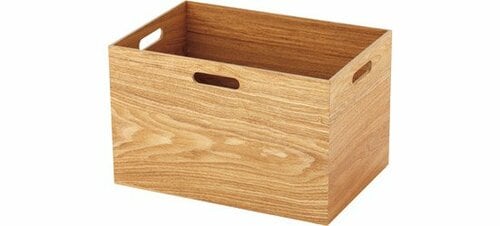 ニトリ:バスケット ナチュラルウッド レギュラー