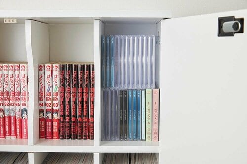神棚POINT2 CDから同人誌サイズまでたっぷり入る棚 イメージ