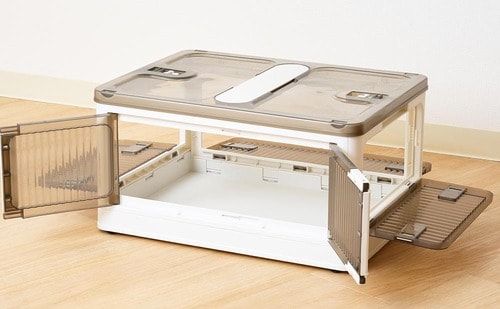 出し入れしやすさ 折りたたみ収納ボックスおすすめ イメージ