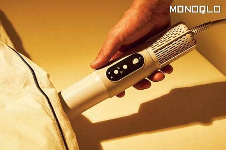 布団を干したいけど布団乾燥機は面倒を解決。このパワフルなスティック型ならね(MONOQLO)