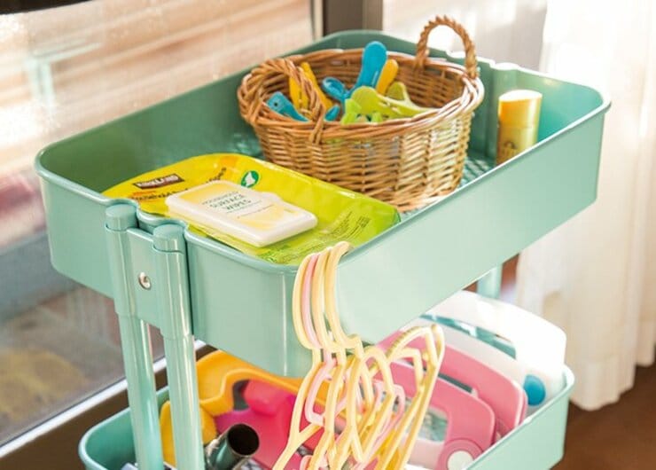 ベランダのメンドくさい！ がIKEAで解決できちゃいました