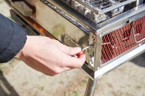 網の高さが調節できる イメージ