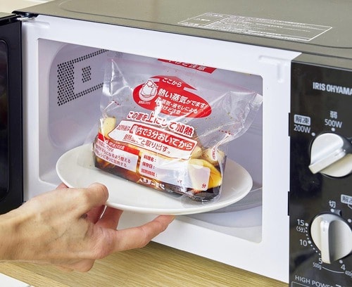 調理バッグが使いやすい レンチン圧力鍋おすすめ イメージ