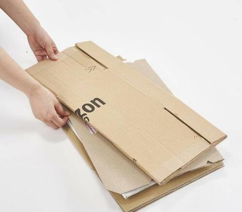 ステップ1：段ボールをまとめる イメージ