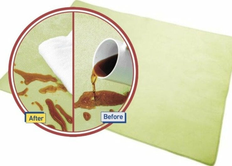 ふかふか感と水弾きは見た目以上！ ネットで人気の「低反発はっ水ラグ」の実力は？ ｜『MONOQLO』が試しました