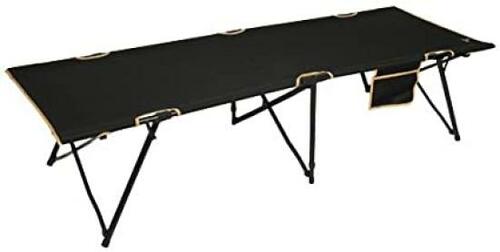 寝心地バツグン！ クイックキャンプ「フォールディングコット」 イメージ