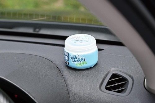 【同率1位】ビバホーム「くるま用消臭剤 置くタイプ アクアスカッシュ 微香」 車用芳香剤おすすめ イメージ