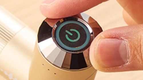 操作はダイヤルとボタンを使用 マッサージガンおすすめ イメージ