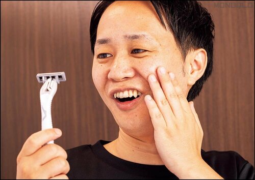 【肌へのダメージの少なさ】肌にも優しい！ T字カミソリおすすめ イメージ