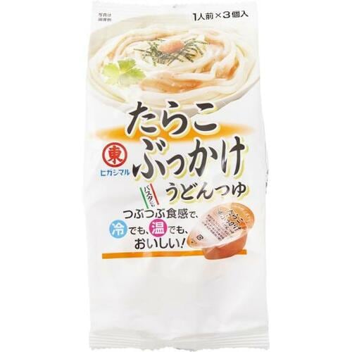 ヒガシマル醤油:たらこぶっかけうどんつゆ:食品