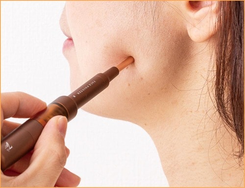 ほぐしたい場所にイタ気持ちいい圧が！ フェイスポインターおすすめ イメージ