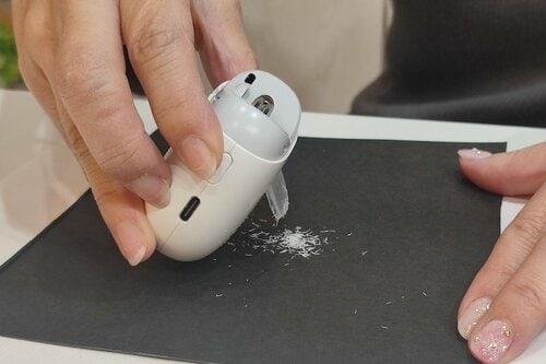 結果：爪の削りカスを捨てるのはラク！だけど、潔癖さんには向かないかも イメージ