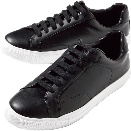 白スニーカーおすすめ グローバルワーク らくっション コートスニーカー イメージ1