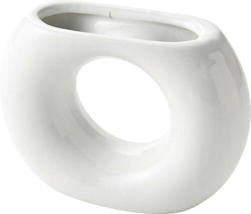 C評価: つくりが惜しいセリア「元林 フラワーポット 丸型」 イメージ