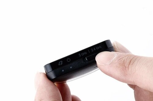 スイッチひとつで周波数を切り替え可能 イメージ