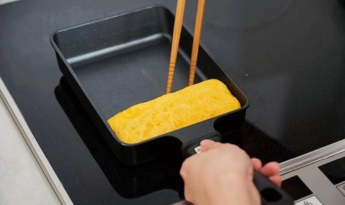 取っ手のグリップが持ちやすい！ 卵焼き器・卵焼きフライパンおすすめ イメージ