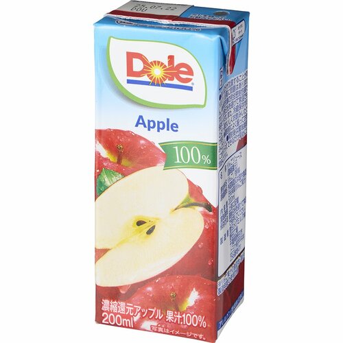 Vマーク(グルメテーブル)おすすめ 雪印メグミルク Dole アップル 100% イメージ1