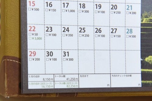 毎日50円〜コツコツと アルタ 10万円貯まる トランク貯金 イメージ3