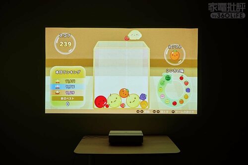 スイカゲームもインストール済み 短焦点プロジェクター「Aladdin Marca」おすすめ イメージ