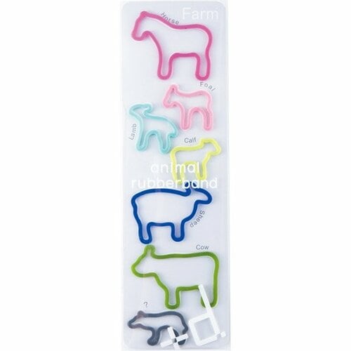 アッシュコンセプト:アニマルラバー バンド:ファーム 7ピースパック:輪ゴム