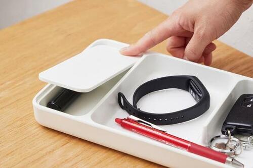 「収納付き小物整理ケース S」2