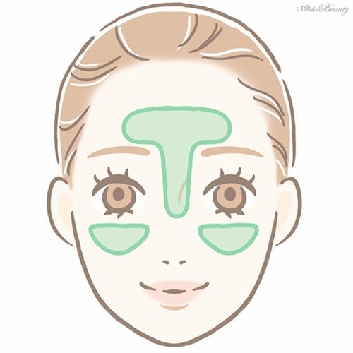 この範囲はしっかりパウダーをのせてOK プロ直伝の美肌テクおすすめ イメージ