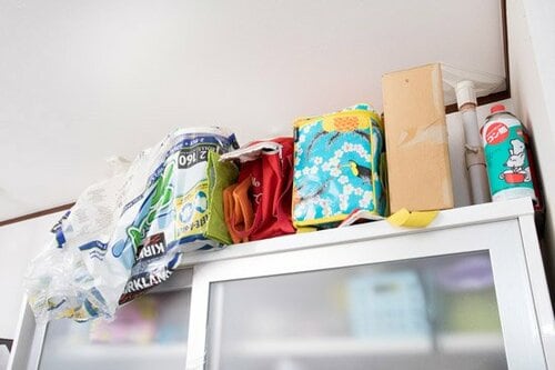 買ってきたまま置くと圧迫感の原因になります イメージ