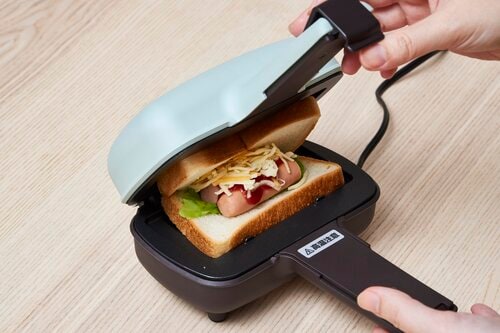 テスト項目2：スイッチやプレートの使いやすさ（3点） 1枚焼きホットサンドメーカーおすすめ イメージ2
