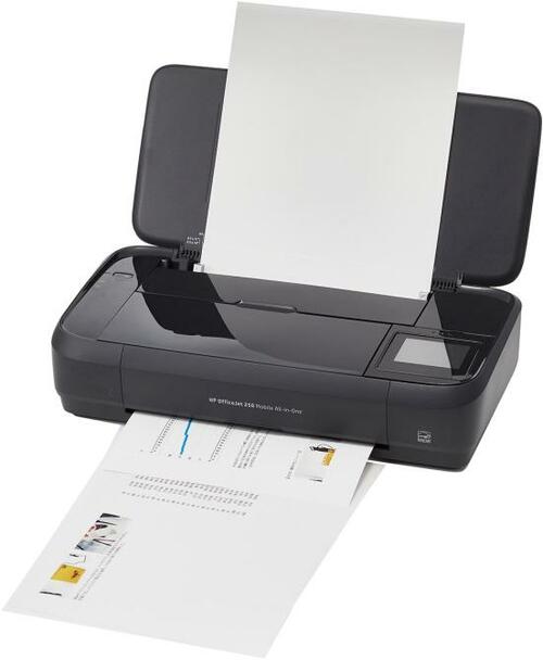 小型で多機能なモバイルプリンター「HP OfficeJet 250」 イメージ