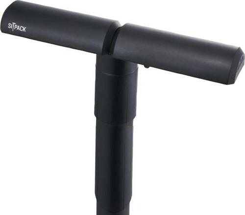 おしりにフィットして、立っているより断然ラク！ イメージ