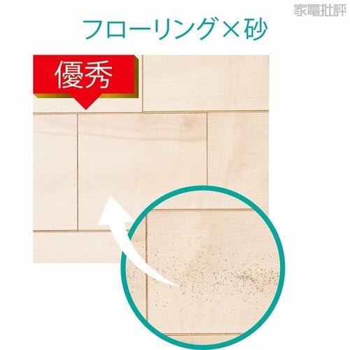 フローリング✕砂 ニトリ家電おすすめ イメージ