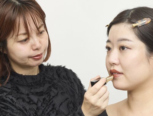 テスト1：仕上がり ブラウンリップおすすめ イメージ