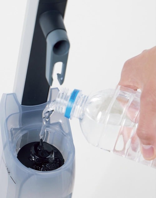 簡単給水で連続使用OK イメージ
