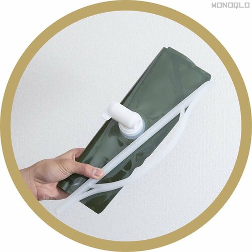 給水口が大きく開き、水が入れやすい 折りたたみ水タンクおすすめ イメージ3